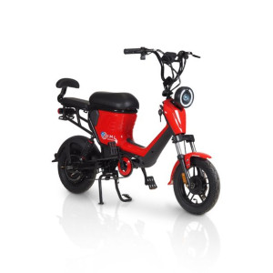 Skuterek elektryczny z siedziskiem Lala Red