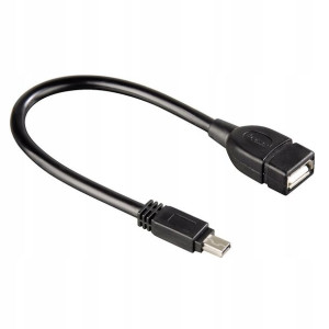Przedłużacz kabla USB 2.0 Hama czarny
