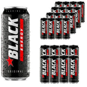 Black Energy Juices Blast Gazowany napój 500 ml x24 sztuki