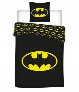 Pościel Młodzieżowa 140x200 Bawełniana Batman 01