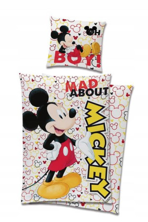 Pościel Młodzieżowa 140x200 Mickey 21901
