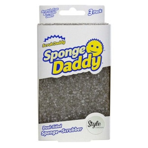 Scrub Daddy Sponge Daddy  Style 3pack collection trzypak (szare)