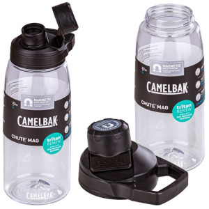 Butelka na wodę 1L Camelbak Chute Mag 1000 Clear Przezroczysty Bidon sporto