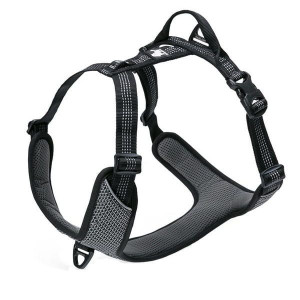 Szelki guard easy walk dla psa Truelove Lumen czarne M (56-68 cm)