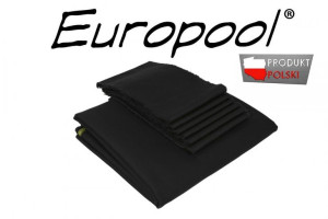 Kupon sukna na stół bilardowy- Europool 45- Black 7 ft z płytą j.