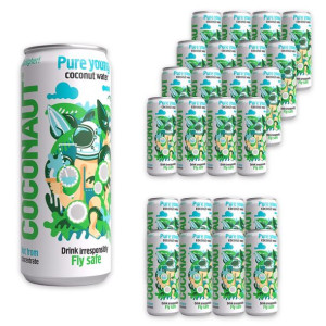 COCONAUT Woda kokosowa z młodego kokosa 100% 320 ml x 24 sztuk