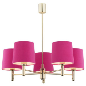 Lampa wisząca różowa Ponte 2089 Argon