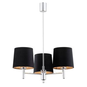 Żyrandol Bolzano Plus czarny 6108 Argon