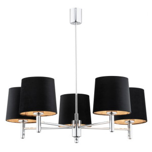 Żyrandol Bolzano Plus czarny 2104 Argon