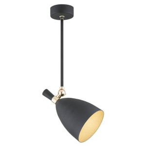 Lampa wisząca Charlotte czarno złota 4686 Argon