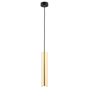 Lampa wisząca tuba złota Gomera Plus 4755 Argon
