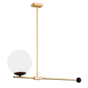 Lampa wisząca Megan złota kula 4738 Argon