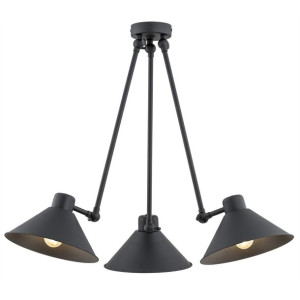 Altea lampa wisząca czarna 1452 Argon
