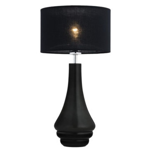 Amazonka lampa stołowa czarna 3033 Argon