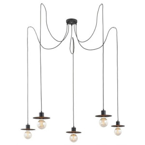 Corso lampa wisząca pająk czarna 2078 Argon