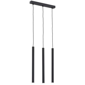 Etna lampa wisząca tuby LED czarna 1318 Argon