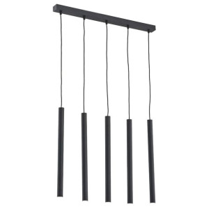 Etna lampa wisząca tuby LED czarna 2063 Argon