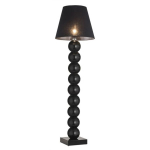 Fudżi lampa stojąca czarna 3658 Argon