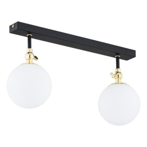 Latina lampa sufitowa czarna 846 Argon