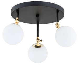 Latina lampa sufitowa kule czarna 1436 Argon