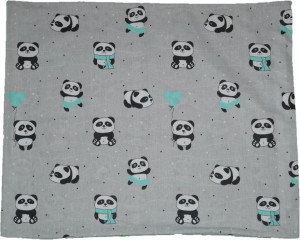 Bawełniana Poszewka 50x60 Pandy Panda Miś Misie