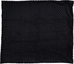 Poszewka Minky 70x80 Minki Minky Czarna Tłoczona