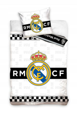 Pościel 160x200 Real Madryt Madrid Piłkarska RMCF
