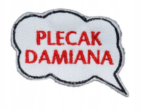 Imiennik Naszywka do Przedszkola Imię Naklejka