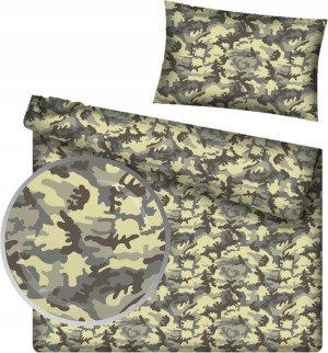 Pościel 100x135 Niemowlęca Moro Wojskowa Militarna