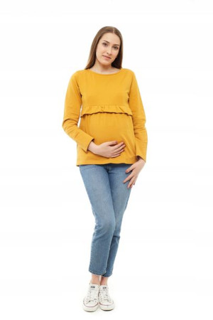 Bluza Ciążowa i Do Karmienia XXL/XXXL Długi Rękaw