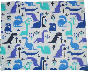 Bawełniana Poszewka 50x60 Dino Dinozaury Dinusie