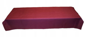 Obrus Bordowy Bordo 155x155 Bawełniany Bawełna