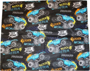 Bawełniana Poszewka 70x80 Jeep Monster Truck Auta