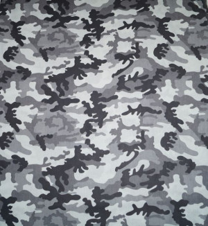 Tkanina Bawełniana Pościelowa Moro Wojsko Military