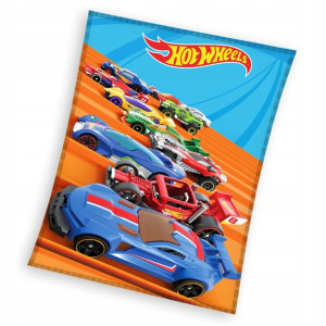 Koc 110x140 Polarowy Hot Wheels Resoraki Auta Car