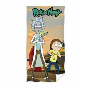 Ręcznik Bawełniany 70x140 Rick And Morty Serial