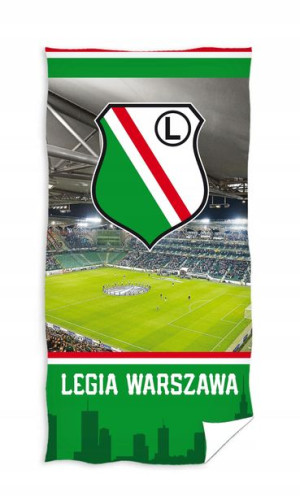 Ręcznik Plażowy 70x140 Cwks Legia Warszawa Stadion