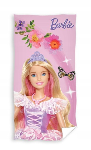 Ręcznik Plażowy 70x140 Lalka Barbie Dziecięcy Lale