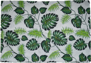 Bawełniana Poszewka 40x60 Liście Palmy Monstera