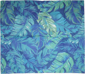Bawełniana Poszewka 70x80 Liście Palmy Monstera