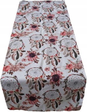 Bieżnik Obrus Łapacz Snów 40x180 Bawełniany Kwiaty