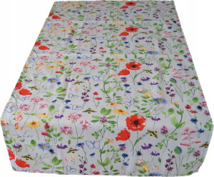 Bieżnik Obrus 60x120 Bawełniany Kwiaty Kwiatki