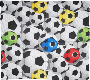 Bawełniana Poszewka 70x80 Piłki Piłka Nożna Ball