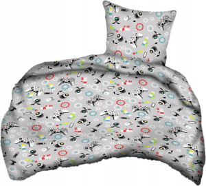 Pościel 140x200 Bawełniana Gamer Gry Dla Gracza