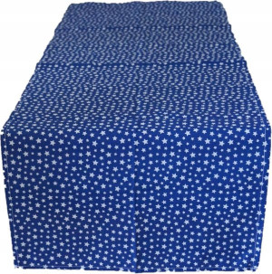 Bieżnik Obrus 40x120 Bawełniany Gwiazdki Gwiazdy