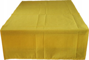 Bieżnik Obrus 60x120 Bawełniany Żółty Żółć Bawełna