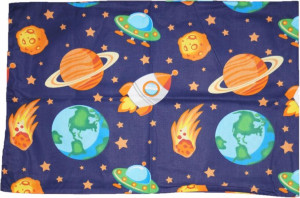 Bawełniana Poszewka 40x60 Kosmos Planety Rakiety