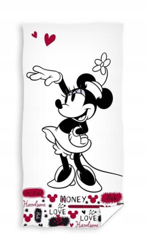 Ręcznik Bawełniany 70x140 Myszka Minnie Mini Miki