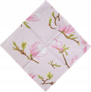 Serwetka Serweta Bawełniana Kwiaty Magnolia 40x40