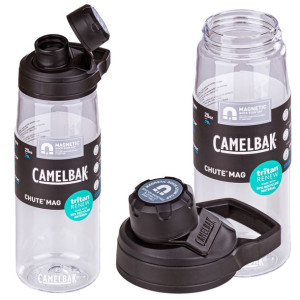 Butelka na wodę 750ml Camelbak Chute Mag 750 Clear Przezroczysty Bidon spor